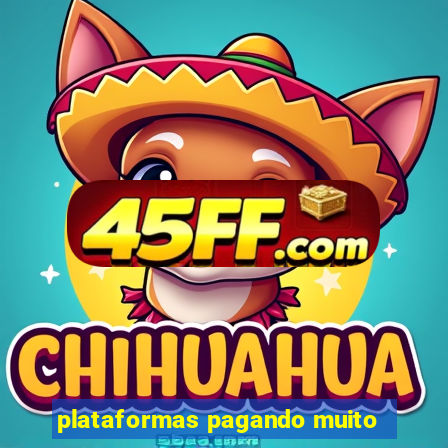 plataformas pagando muito